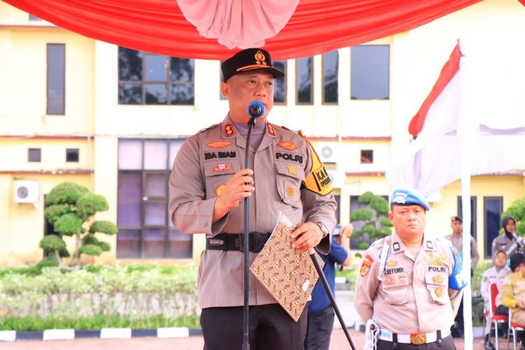 Kapolres Rohil : Jalankan Operasi Lilin LK 2024 dengan Iklhas dan Penuh Tanggung Jawab
