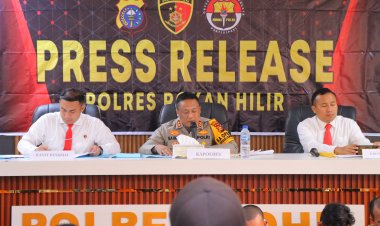 Kapolres Rohil Ungkap 452 Kasus dan Tangkap 503 Tersangka Sepanjang 2024