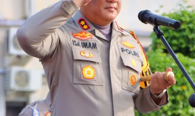 Jadi Irup Kenaikan Pangkat 35 Personel, Kapolres Rohil : Kenaikan Pangkat Merupakan Peningkatan Pengabdian