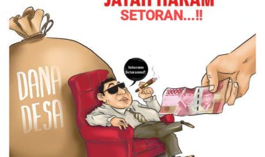 Praktek Setoran Dana Desa Melejit, Peratin Terjepit  dan Menjerit!!!!!!