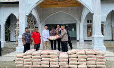 Kapolres Rohil Berkunjung ke Polsek Bagan Sinembah