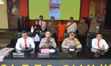 Polres Cianjur Tangkap Pelaku Penggelapan Beras Ketahanan Pangan di Desa Sukamaju