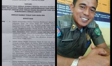 Buat Proposal Bantuan Dana Kegiatan Olahraga, Anggota Satpol PP Kab. Siak di PTDH