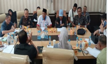 DPRD Rohil Gelar RDP dengan Organisasi Pers Terkait Kerjasama Media di Diskominfotik