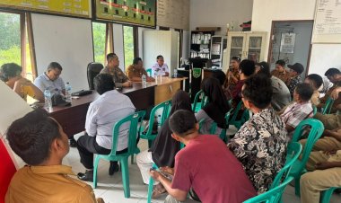 Kapolsek Pujud Sosialisasikan Bahaya Penyalahgunaan Narkoba dan Tindak Pidana Ringan