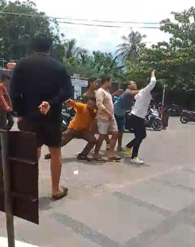 Tangkap dan Proses Secara Hukum, Aksi Pengeroyokan yang Dilakukan Sekelompok Preman di Lampung Selatan