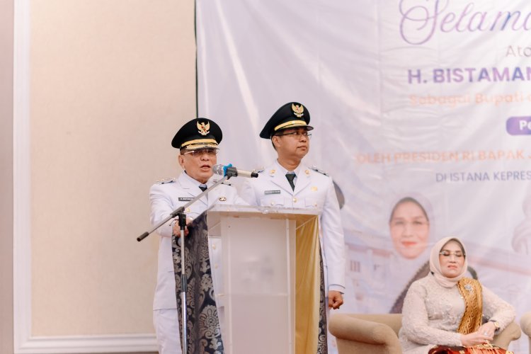 Pasca Dilantik, Bupati Terpilih Ajak Warga Kembali Bersatu Bangun Rohil