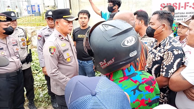 Saling Klaim Lapak Kerja, 2 Kubu F SPTI Nyaris Bentrok, Berhasil Diredakan Kapolsek