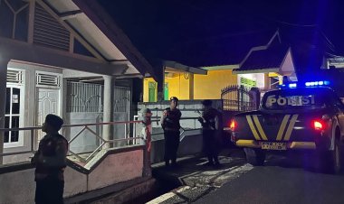 Cegah Pencurian, Sat Samapta Polres Tanggamus Intensifkan Patroli Rumah Kosong Ditinggal Mudik