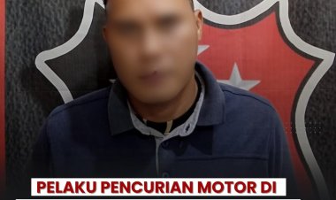 Pelaku Pencurian Motor di Bukit Kemuning Lampung Utara Berhasil Diringkus Polisi