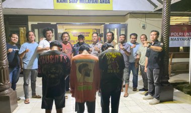 3 Pelaku Curas dengan Kekerasan Berhasil di Bekuk Polsek Sumber Jaya