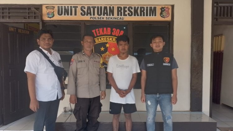 Unit Reskrim Polsek Sekincau Berhasil Ungkap Kasus Curat dan Amankan Pelaku