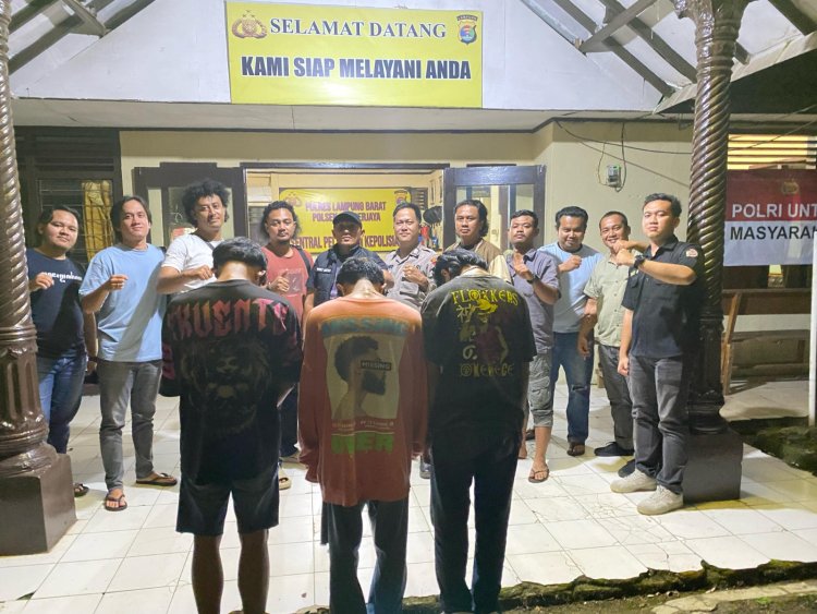 3 Pelaku Curas dengan Kekerasan Berhasil di Bekuk Polsek Sumber Jaya
