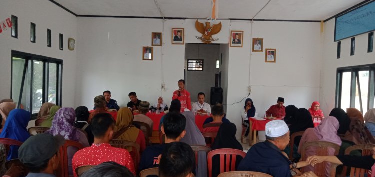 Pekon Tugu Mulya Salurkan BLT-DD ke-26 Keluarga Penerima Manfaat Tahap 1