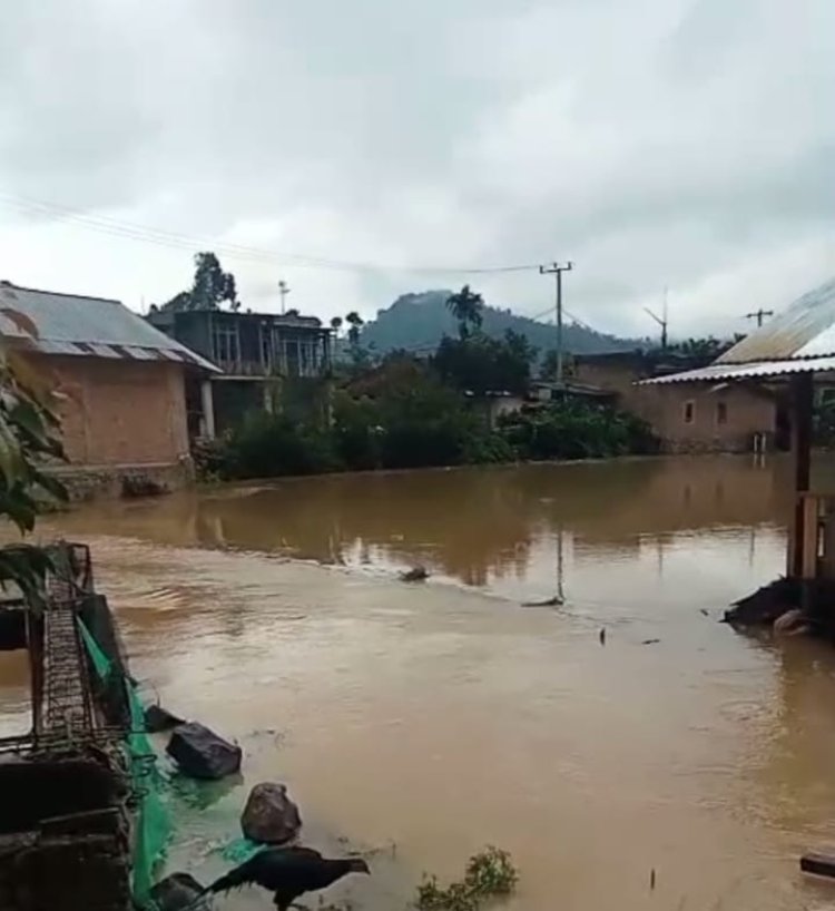 Penyempitan Pembangunan Daerah Aliran Sungai (DAS)  Akibatkan Banjir, Petani Ikan Merugi