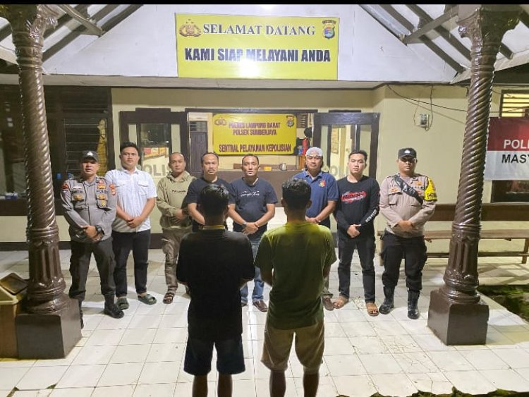 Polsek Sumber Jaya Sigap Tangkap Pelaku Pengeroyokan dan Penganiayaan