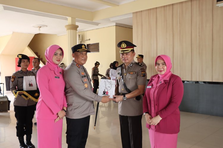 Sertijab Kapolsek Bagan Sinembah, AKP Bonardo Purba Gantikan Kompol Imron Teheri