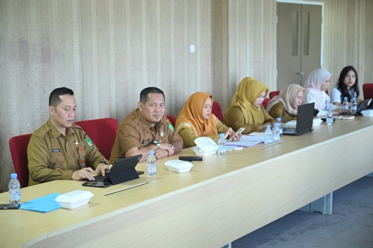 Pemkab Rohil Bersama BPKP Riau, Gelar Evaluasi Peran Fiskal Pengendalian Inflasi Daerah