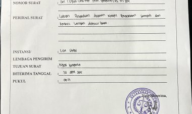 LSM GMBI Laporkan Dugaan Korupsi Dinas Lingkungan Hidup Pesisir Barat