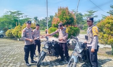 Polres Lampung Barat Laksanakan Supervisi di Polsek Bandar Negri Suoh