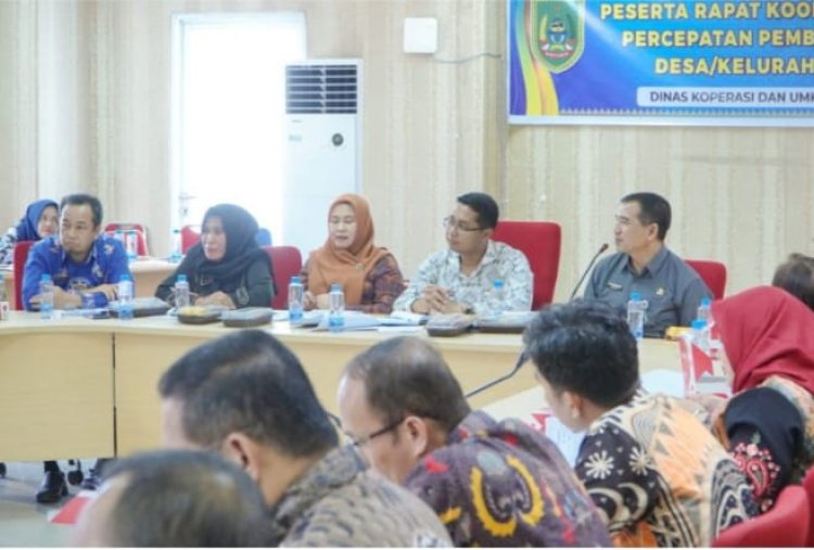 Rakor Percepatan Koperasi Merah Putih Digelar Pemkab Rokan hilir