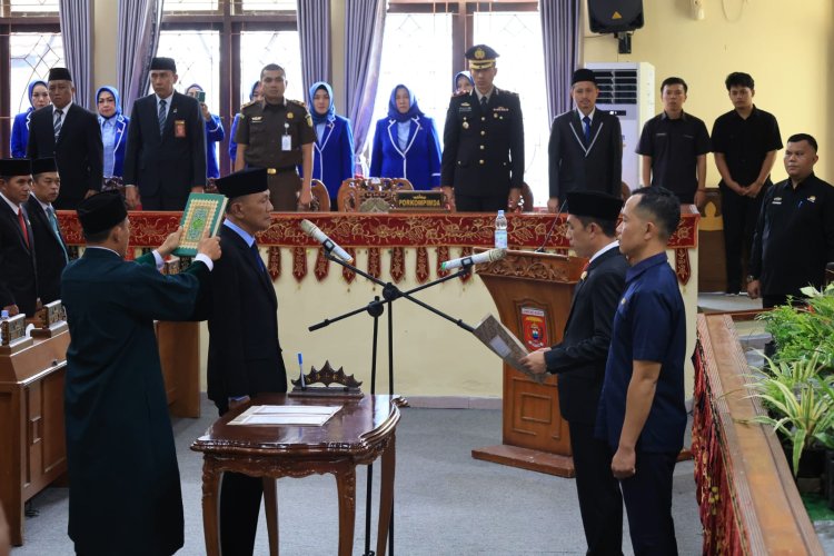Edy Gunawan PAW Anggota DPRD Sah Dilantik, Mad Hasnurin Tegaskan Jalankan Tugas dan Peran Sebagai Wakil Rakyat