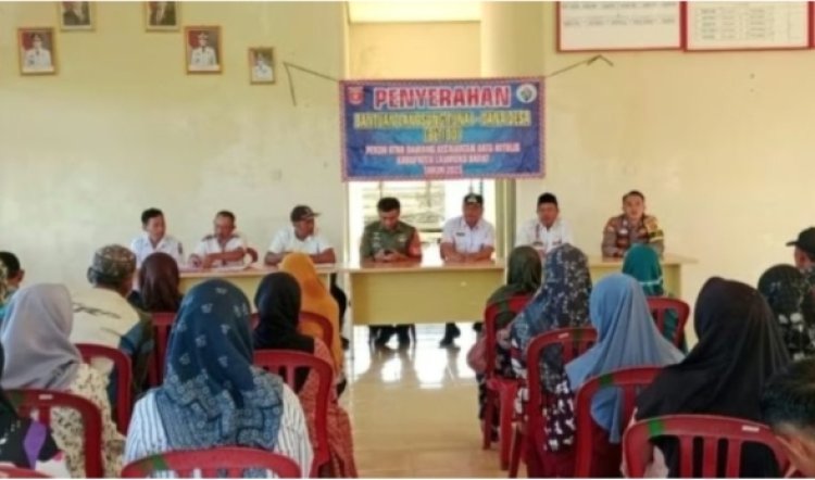 Pemerintah Pekon Atar Bawang Realisasikan Bantuan Langsung Tunai Kepada 15 Keluarga Penerima Manfaat