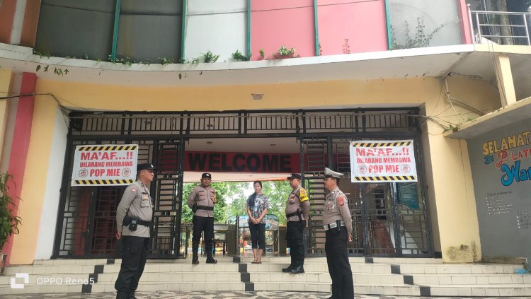 Patroli Tempat Keramaian, Polsek Bagan Sinembah Jaga Harkamtibmas