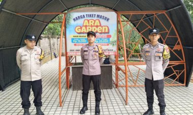 Jaga Kamtibmas di Tempat Keramaian, Polsek Bagan Sinembah Gelar Patroli