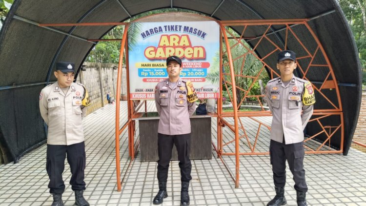 Jaga Kamtibmas di Tempat Keramaian, Polsek Bagan Sinembah Gelar Patroli