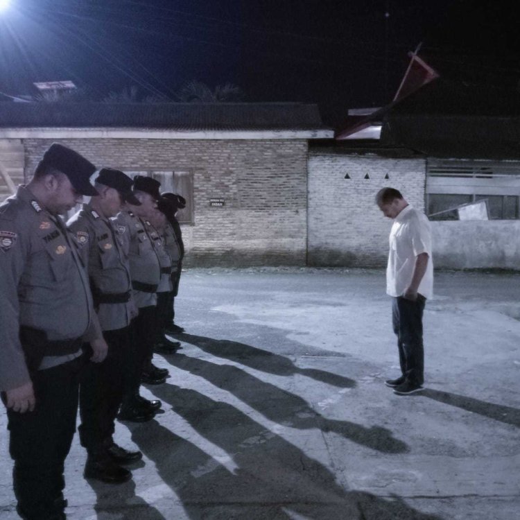 Polsek Bagan Sinembah Gelar Giat Rutin, Tingkatkan KRYD di Wilayah Perbatasan