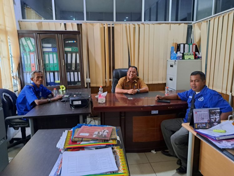 DPD SPI Inhu Sambangi Kantor Kesbangpol, Program BPJS Ketenagakerjaan Bagi Ormas Akan Diadakan