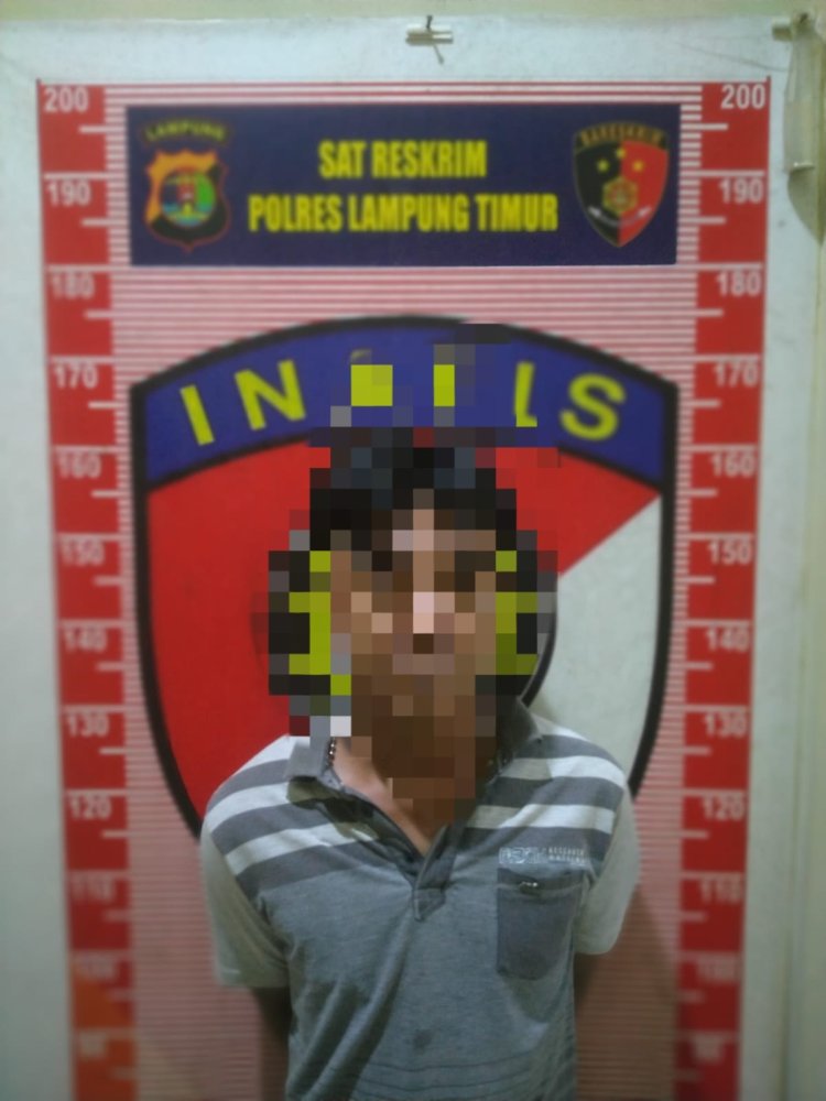 Lakukan Pembegalan, Seorang Pria Ditangkap Tekab 308 Polres Lamtim
