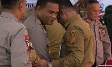 Kapolres Rohil Ajak Personil Laksanakan Ops Patuh LK 2025 di Rapat Koordinasi Lintas Sektoral