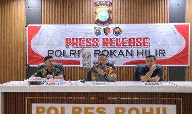 Kapolres Rohil Ungkap Kasus Pembunuhan Berencana oleh Kakak Kandung di Pasir Limau Kapas