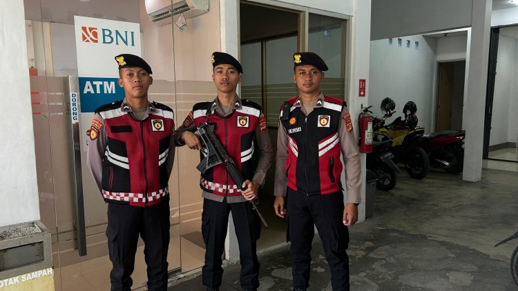 Sat Samapta Polres Pesisir Barat Gelar Patroli Objek Vital Antisipasi Gangguan Kamtibmas