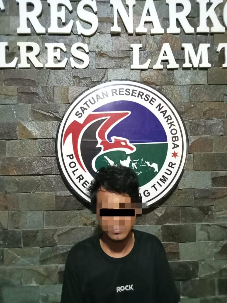 Polres Lamtim Amankan Seorang Remaja Karena Edarkan Obat Berbahaya