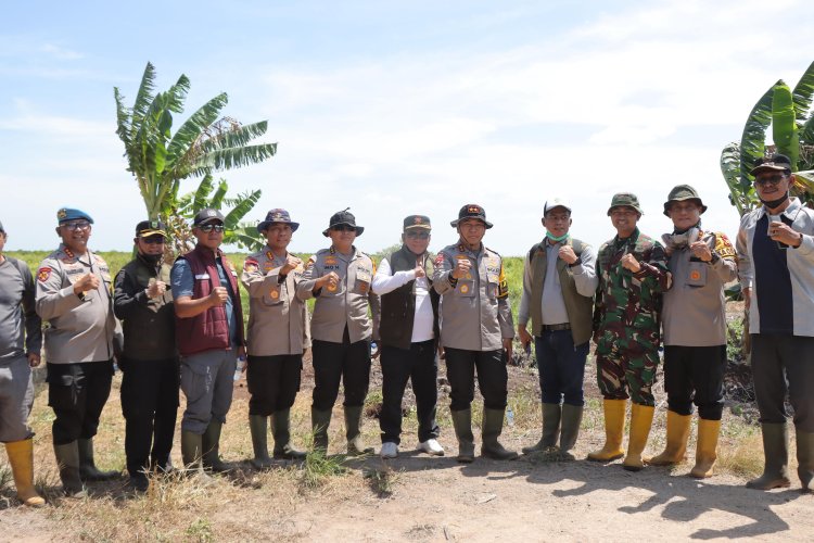 Bupati Rohil Bersinergis dengan Forkopimda dan Kapolda Riau Tanggani Karhutla