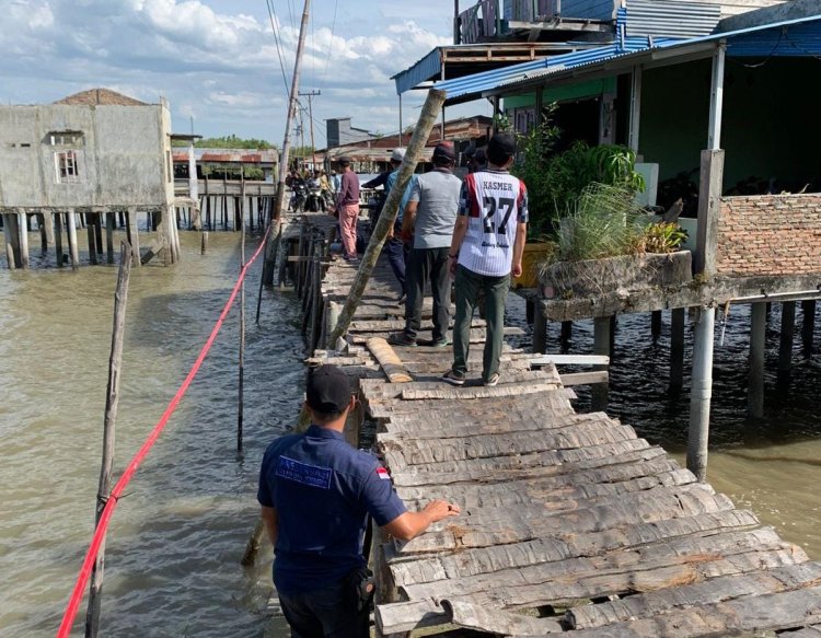 Jalan Rusak Makan Korban, Bupati Rohil Perintahkan Perbaikan Darurat di Panipahan
