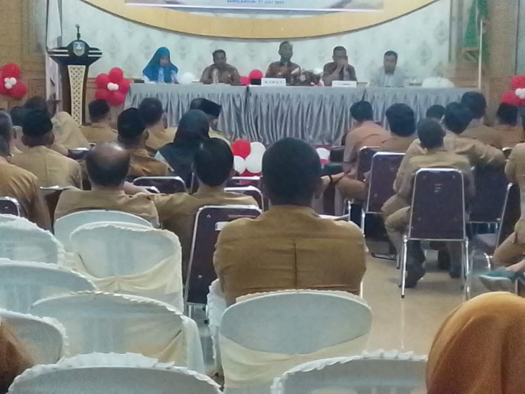 Pemkab Sarolangun Gelar Rakor Kepala Desa, Lurah, dan Camat se-Kabupaten