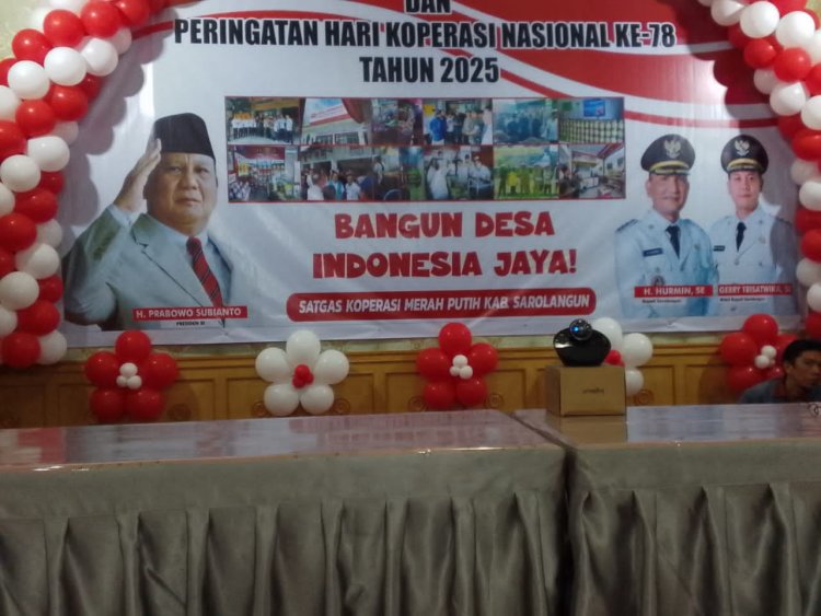 Sarolangun Peringati Harkopnas ke-78, Dorong Gerakan Ekonomi Rakyat Berbasis Koperasi