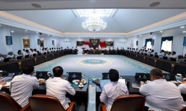 Presiden Prabowo, Pimpin Sidang Kabinet Pemerintah Merah Putih ke 8