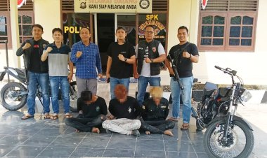 Dalam Waktu 11 Jam, Kasus Curanmor di Penawar Rejo Diungkap Polsek Banjar Agung
