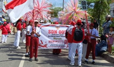 Meriah, Karnaval HUT RI ke-80 di Bagan Batu Tunjukkan Keberagaman Budaya dan Profesi