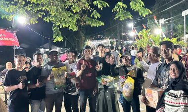 Semarakkan HUT RI ke-80, Kepenghuluan Bagan Manunggal Adakan Lomba Mancing dengan Joran Lidi Aren