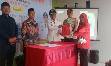 Pelaksanaan Sertijab Pekon Tugu Mulya, Warnai Tangis Haru dan Bahagia