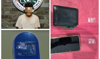 Sat Narkoba Polres Lampung Timur Amankan Penyalahguna Narkotika