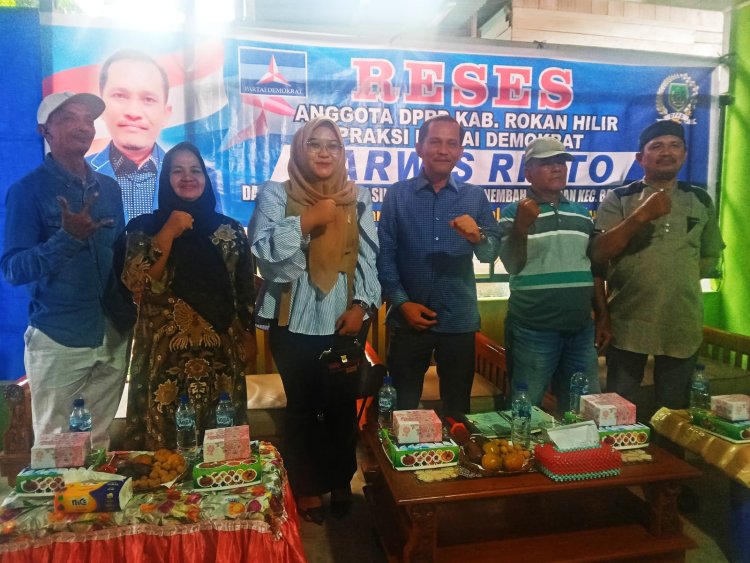Reses di Bagan Manunggal, Darwis Rinto Serap Aspirasi Warga Soal Drainase, Pertanian, dan Olahraga