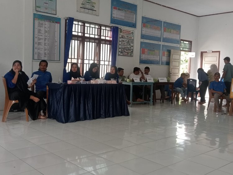 Ansori Terpilih Jadi Ketua Karang Taruna Desa Danau Serdang, Kades Ali Muchisin Siap Dukung Program Pemuda