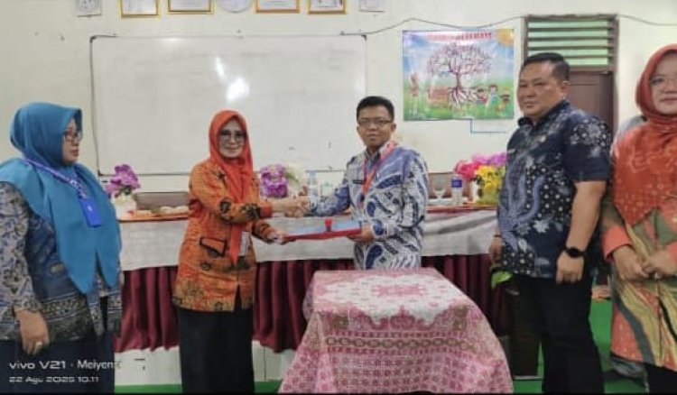 Dinas Pendidikan Lampung Selatan Ganti Kepala Sekolah SMPN 3 Jati Agung